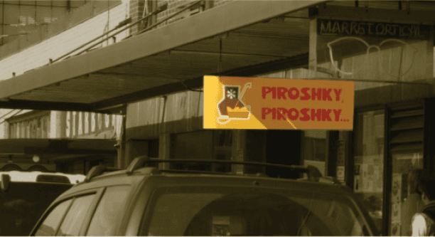 Piroshky Sign